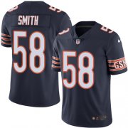 Wholesale Cheap Nike Bears #58 Roquan Smith Navy Blue Team Color Men's Stitched NFL Vapor Untouchable Limited Jersey