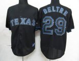 Wholesale Cheap Rangers #29 Adrian Beltre Black Fashion Stitched MLB Jersey