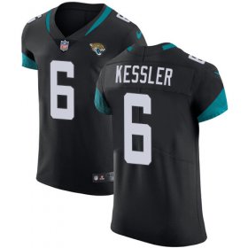 Wholesale Cheap Nike Jaguars #6 Cody Kessler Black Team Color Men\'s Stitched NFL Vapor Untouchable Elite Jersey