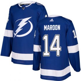 Cheap Adidas Lightning #14 Pat Maroon Blue Home Authentic Youth Stitched NHL Jersey