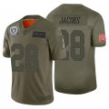 Wholesale Cheap Men's Oakland Raiders #28 Josh Jacobs 2019 Camo Salute To Service Limited Stitched NFL Jersey