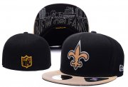 Wholesale Cheap New Orleans Saints fitted hats 05