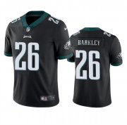 Cheap Men's Philadelphia Eagles #26 Saquon Barkley Black Vapor Untouchable Limited Football Stitched Jersey