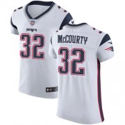 Wholesale Cheap Nike Patriots #32 Devin McCourty White Men's Stitched NFL Vapor Untouchable Elite Jersey