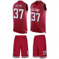 Wholesale Cheap Nike Falcons #37 Ricardo Allen Red Team Color Men's Stitched NFL Limited Tank Top Suit Jersey