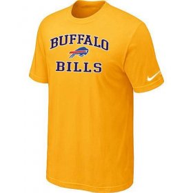 Wholesale Cheap Nike NFL Buffalo Bills Heart & Soul NFL T-Shirt Yellow