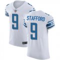 Wholesale Cheap Nike Lions #9 Matthew Stafford White Men's Stitched NFL Vapor Untouchable Elite Jersey