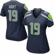 Wholesale Cheap Women's Seattle Seahawks #19 Penny Hart Nike Navy Blue Game Jersey
