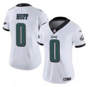 Cheap Women's Philadelphia Eagles #0 Bryce Huff White Vapor Untouchable Limited Football Stitched Jersey(Run Small)