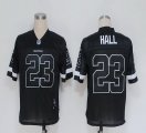 Wholesale Cheap Redskins #23 DeAngelo Hall Black Shadow Stitched NFL Jersey