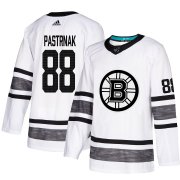 Wholesale Cheap Adidas Bruins #88 David Pastrnak White Authentic 2019 All-Star Stitched NHL Jersey