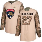 Wholesale Cheap Adidas Panthers #27 Nick Bjugstad Camo Authentic 2017 Veterans Day Stitched NHL Jersey