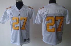 Wholesale Cheap Tennessee Volunteers #27 Arian Foster White Jersey