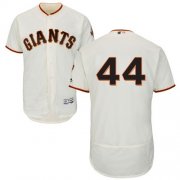 Wholesale Cheap Giants #44 Willie McCovey Cream Flexbase Authentic Collection Stitched MLB Jersey
