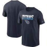 Wholesale Cheap Tennessee Titans Nike Split T-Shirt Navy