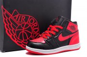 Wholesale Cheap Kids Jordan 1 Shoes Varsity Red/black