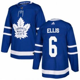 Wholesale Cheap Men\'s Toronto Maple Leafs #6 Ron Ellis Royal Blue Adidas Stitched NHL Jersey