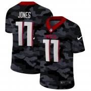 Cheap Atlanta Falcons #11 Julio Jones Men's Nike 2020 Black CAMO Vapor Untouchable Limited Stitched NFL Jersey