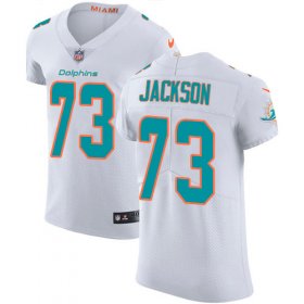 Wholesale Cheap Nike Dolphins #73 Austin Jackson White Men\'s Stitched NFL New Elite Jersey
