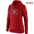 Wholesale Cheap Women's Nike New York Giants Heart & Soul Pullover Hoodie Red