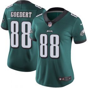 Wholesale Cheap Nike Eagles #88 Dallas Goedert Midnight Green Team Color Women\'s Stitched NFL Vapor Untouchable Limited Jersey