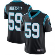 Wholesale Cheap Nike Panthers #59 Luke Kuechly Black Team Color Men's Stitched NFL Vapor Untouchable Limited Jersey