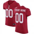 Wholesale Cheap Nike New York Giants Customized Red Alternate Stitched Vapor Untouchable Elite Men's NFL Jersey