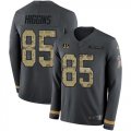 Wholesale Cheap Nike Bengals #85 Tee Higgins Anthracite Salute to Service Men's Stitched NFL Limited Therma Long Sleeve Jersey