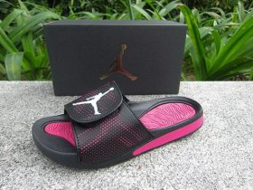 Wholesale Cheap Women\'s Jordan Hydro 5 Retro Shoes Black/red-white