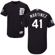 Wholesale Cheap Tigers #41 Victor Martinez Navy Blue Flexbase Authentic Collection Stitched MLB Jersey