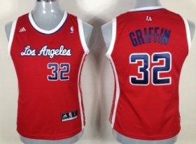 Wholesale Cheap Los Angeles Clippers #32 Blake Griffin Red Womens Jersey