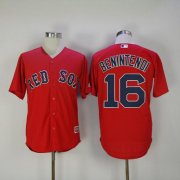 Wholesale Cheap Red Sox #16 Andrew Benintendi Red New Cool Base Stitched MLB Jersey