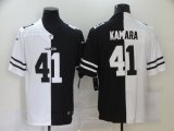 Wholesale Cheap Men's New Orleans Saints #41 Alvin Kamara White Black Peaceful Coexisting 2020 Vapor Untouchable Stitched NFL Nike Limited Jersey