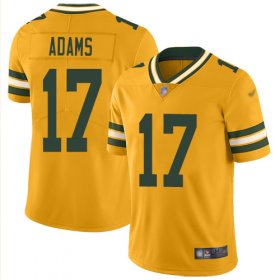 Wholesale Cheap Nike Packers #17 Davante Adams Gold Men\'s Stitched NFL Limited Inverted Legend Jersey