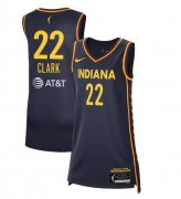 Cheap Unisex Indiana Fever Caitlin Clark Nike Navy 2024 WNBA Draft Explorer Edition Victory Player Jersey