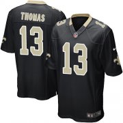 Wholesale Cheap Nike Saints #13 Michael Thomas Black Team Color Youth Stitched NFL Elite Jersey