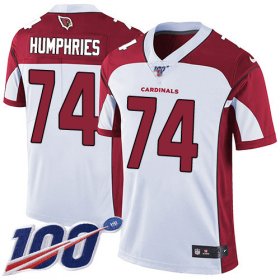Wholesale Cheap Nike Cardinals #74 D.J. Humphries White Men\'s Stitched NFL 100th Season Vapor Limited Jersey