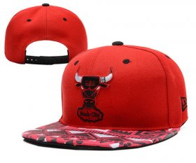 Wholesale Cheap NBA Chicago Bulls Snapback Ajustable Cap Hat YD 03-13_10
