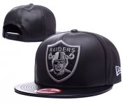 Wholesale Cheap NFL Oakland Raiders Fresh Logo Black Adjustable Hat Y101