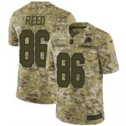 Wholesale Cheap Nike Redskins #86 Jordan Reed Camo Men's Stitched NFL Limited 2018 Salute To Service Jersey