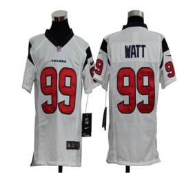 Wholesale Cheap Nike Texans #99 J.J. Watt White Youth Stitched NFL Elite Jersey