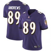 Wholesale Cheap Nike Ravens #89 Mark Andrews Purple Team Color Men's Stitched NFL Vapor Untouchable Limited Jersey