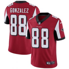 Wholesale Cheap Nike Falcons #88 Tony Gonzalez Red Team Color Men\'s Stitched NFL Vapor Untouchable Limited Jersey