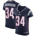 Wholesale Cheap Nike Patriots #34 Rex Burkhead Navy Blue Team Color Men's Stitched NFL Vapor Untouchable Elite Jersey