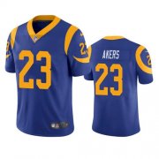 Wholesale Cheap Nike Los Angeles Rams #23 Cam Akers Royal Blue Alternate Men's Stitched NFL Vapor Untouchable Limited Jersey