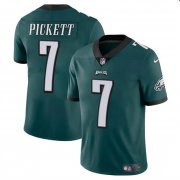 Cheap Men's Philadelphia Eagles #7 Kenny Pickett Green Vapor Untouchable Limited Football Stitched Jersey