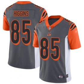 Wholesale Cheap Nike Bengals #85 Tee Higgins Silver Men\'s Stitched NFL Limited Inverted Legend Jersey