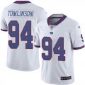 Wholesale Cheap Nike Giants #94 Dalvin Tomlinson White Youth Stitched NFL Limited Rush Jersey