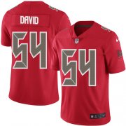 Wholesale Cheap Nike Buccaneers #54 Lavonte David Red Men's Stitched NFL Limited Rush Jersey