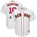 Wholesale Cheap Boston Red Sox #16 Andrew Benintendi Majestic 2019 Gold Program Cool Base Player Jersey White
